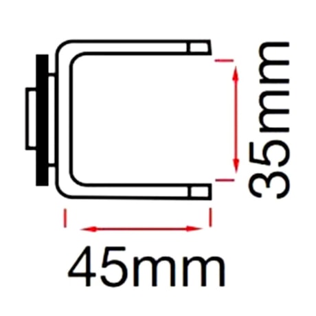 Suporte para Painel de Ferramentas 45x35mm SM-C2 MARCON-da2bf167-091b-4cbe-b984-e171fb9414c7