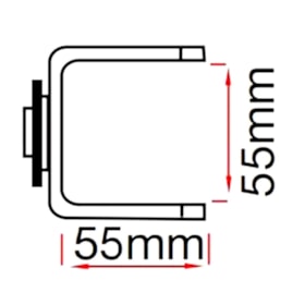 Suporte para Painel de Ferramentas 55x55mm SM-C3 MARCON