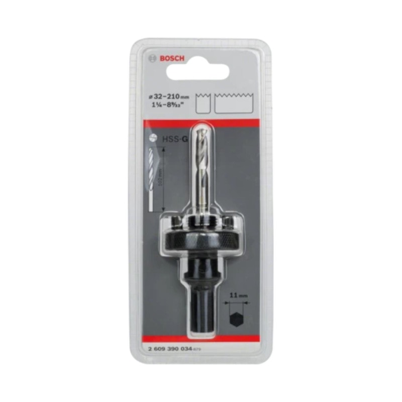 Suporte para Serra Copo 33 a 152mm 11mm 2609390034 BOSCH