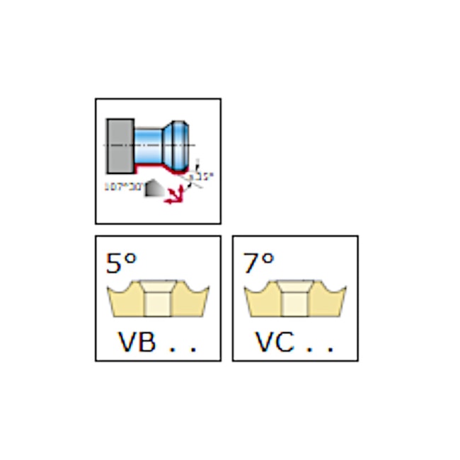 Suporte para Tornear Exerno 2525 VCMT16 Direito PVHBR2525M16 WALTER-9a815d7e-f5a4-4247-b3a0-0b61b2441947