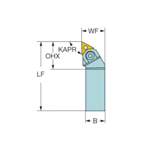 Suporte Tornear Externo MTJNR 2020K 16M1 SANDVIK