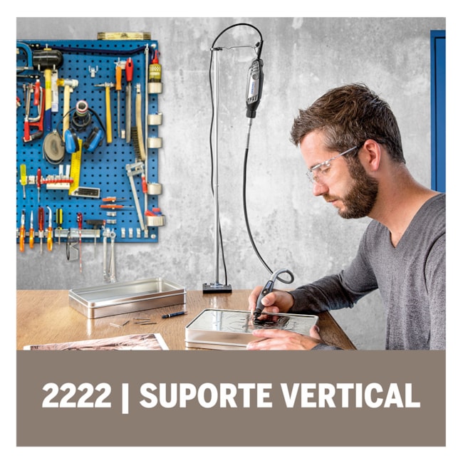 Suporte Vertical para Micro Retífica 2615222232 DREMEL -3243886f-0ece-4cce-b028-48df67f68c81