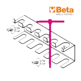 Suportes para Chaves em T Macho 951/6 S951/6 BETA