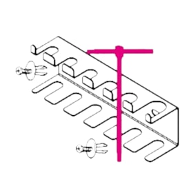 Suportes para Chaves em T Macho 951/6 S951/6 BETA