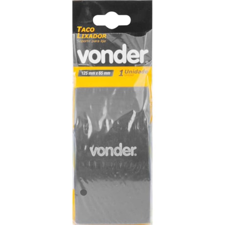 Taco Lixador 125x65mm 3599125065 VONDER-e45e6ae4-22ed-4b48-9eca-b6526a05894e