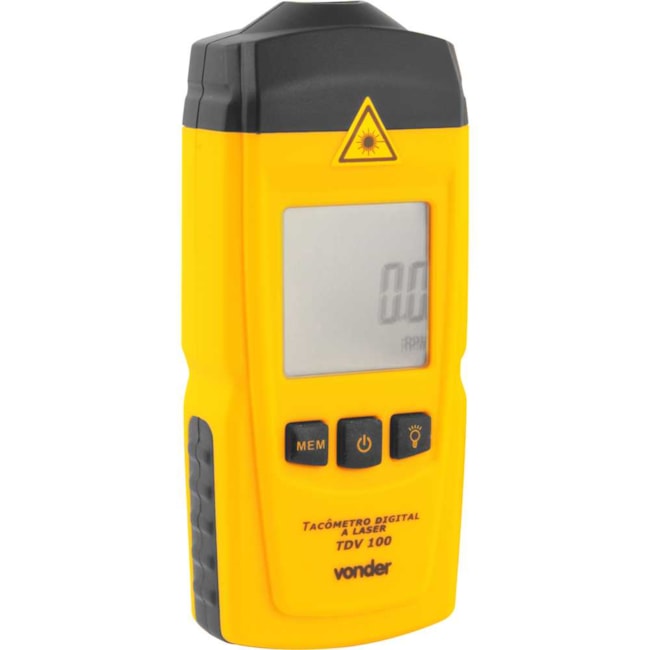 Tacômetro Digital a Laser 99.999RPM TDV 100 3870000100 VONDER-9f00af26-8e1b-4059-89b2-cc50a8b7ec4d
