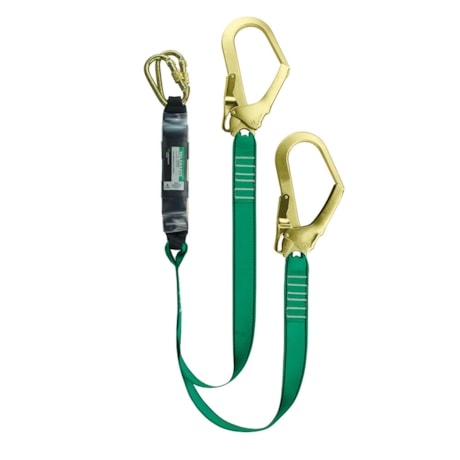 Talabarte Duplo Y em Poliéster com Trava Dupla 1,43 Metros 010349210 CG 390 CARBOGRAFITE-66bfb9a6-b710-4d42-9670-e819d284d06f