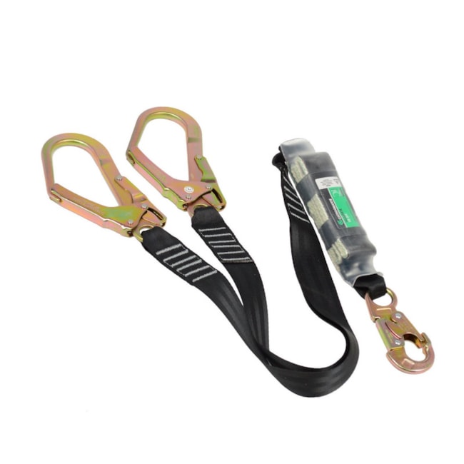 Talabarte Duplo Y em Poliéster com Trava Dupla CG 391 CARBOGRAFITE-21ef8a80-8262-4807-b5a6-76490eaab551