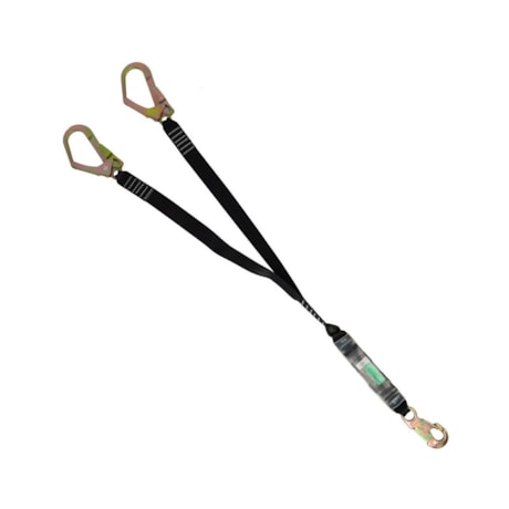 Talabarte Duplo Y em Poliéster com Trava Dupla CG 391 CARBOGRAFITE-2f2a2d46-a331-4134-80ec-7a3e1c2c8e6b