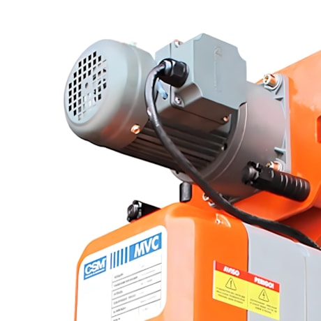 Talha Elétrica de Corrente 2000KG X 6,00 Metros Trifásico 220V 75001482 MVC 2T CSM