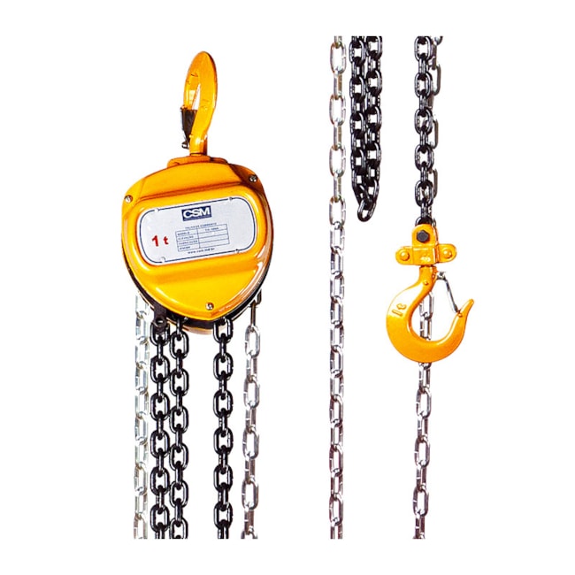 Talha Manual 1000Kg x 3 Metros TC 1000 CSM-705fddf0-6270-4460-82b3-9c6de5676053