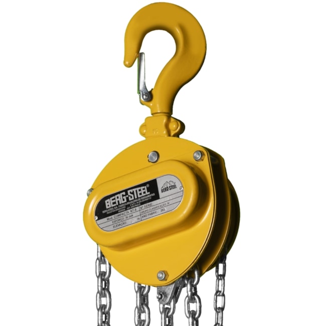 Talha Manual 1500Kg X 5 Metros COMPACTA NT8 BERG STEEL-881674e6-2a8d-437b-9d90-21f5aa49e00e