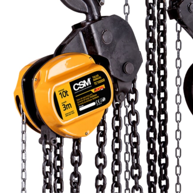 Talha Manual de Corrente 10.000KG X 5,00 Metros 71000608 TC 10000 CSM-b48c605f-83ee-499c-ae7d-d13ac01abd17