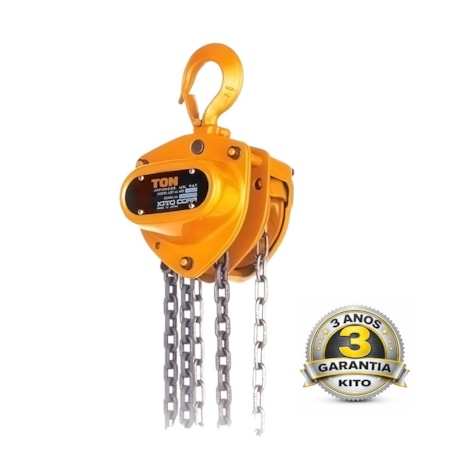 Talha Manual de Corrente 2000KG X 5MTS CB020 KITO-d20023a9-1cc7-4b63-8509-eb34f94e8ffb