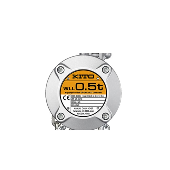 Talha Manual de Corrente 250KG X 3MTS M3-CX003 KITO-75fb5cb1-c027-4ca3-9e9c-096951c48950