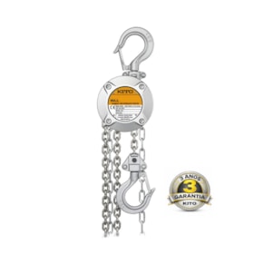 Talha Manual de Corrente 250KG X 3MTS M3-CX003 KITO