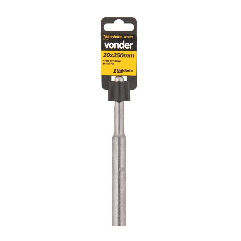 Talhadeira 20 x 250mm SDS PLUS 5374020250 VONDER - Anhanguera