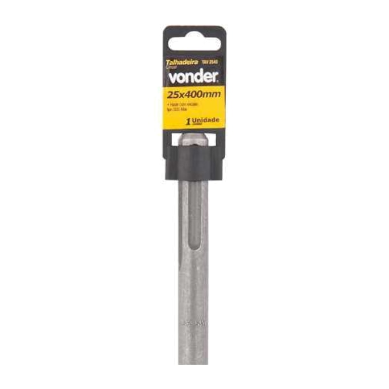 Talhadeira 25 x 400mm SDS MAX 5374025400 VONDER - Anhanguera
