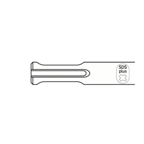 Talhadeira Encaixe SDS Plus 20x250mm 38094 HT-4b560629-b71a-4395-90d7-2a25c81f891c