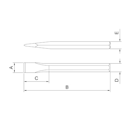 Talhadeira Mecânica 10'' 25mm x 250mm 44473126 TRAMONTINA PRO-39ebcf03-6132-45e6-8ea2-5f316589651c