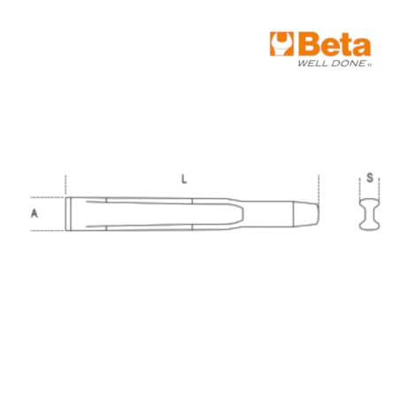 Talhadeira Mecânica 100mm x 14.5mm Nervurada 35 BETA-2aa09859-f0b8-475e-b58e-cd225d195c7a