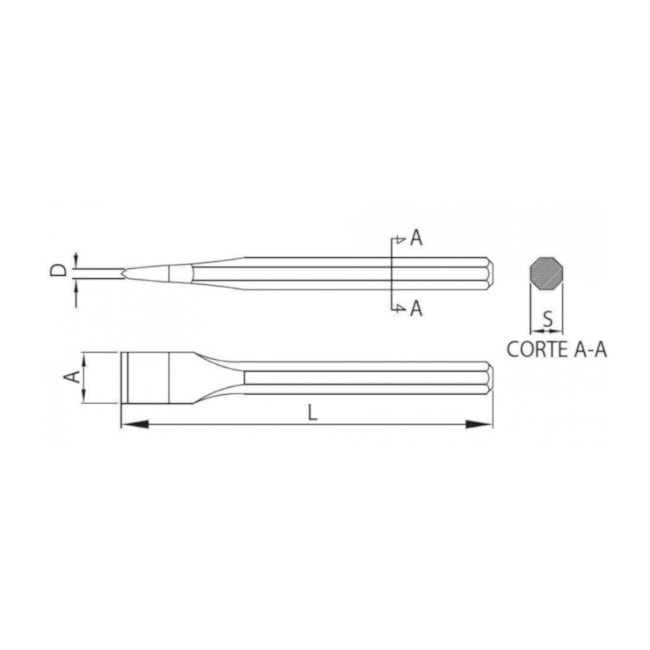 Talhadeira Mecânica 22x250mm 207107BR BELZER-7c7c9456-dcf3-42bb-8591-69470c4b6914