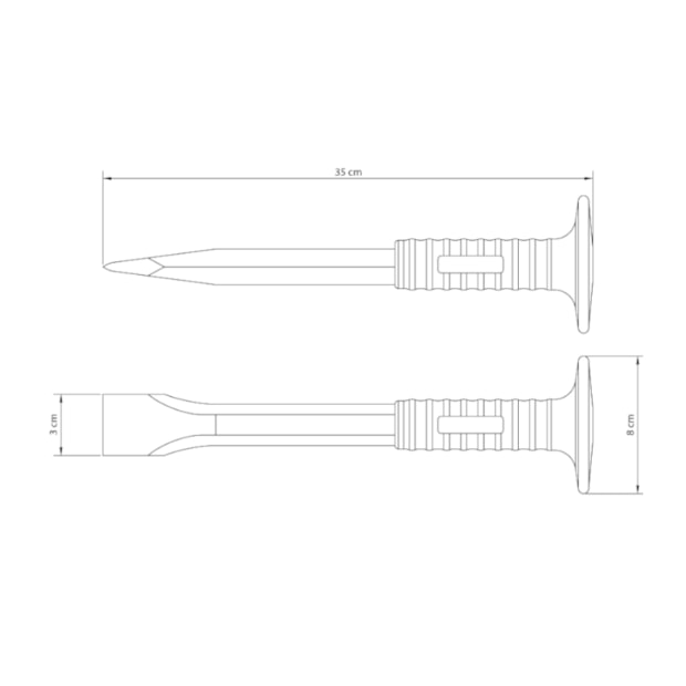 Talhadeira Sextavada 14'' com Empunhadeira 42700914 TRAMONTINA MASTER-6f8d53cf-27a8-409b-9699-a7f95c65d9e0