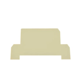 Tampa de Conector Passagem KDKS1 Bege C950333.6000 WEIDMULLER CONEXEL