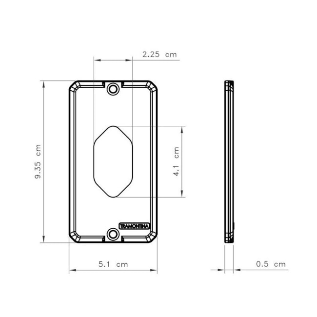 Tampa para Condulete 3/4