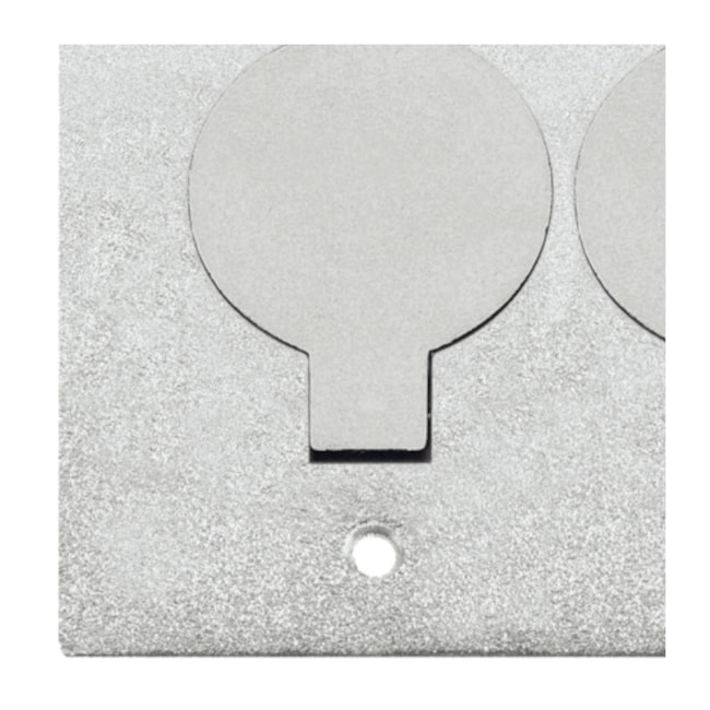 Tampa Piso Unha 4x4 para Caixa de Piso 2 Postos Cromada 56121/097 TRAMONTINA ELETRIK-2789ea70-2093-4afa-bd3b-905a243404f4
