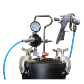 Tanque de Pintura 10 Litros com Pistola e Mangueira AS1180A PUMA