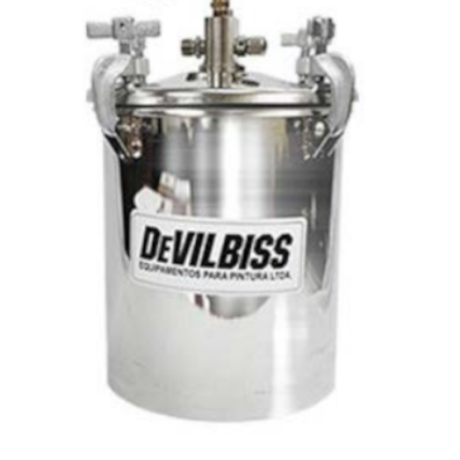 Tanque de Pressão 2 Galões em Aço Inox sem Agitador PQNB-6002 DEVILBISS-3ff70618-3733-4897-9212-aae83fdc274f