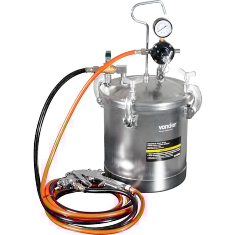 Tanque de Pressão c/ Pistola p/ Pintura 10 Litros 6220026010 VONDER-853e0810-884a-4f2a-9e35-cfbcdaf44e33