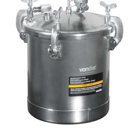Tanque para Pintura 10 Litros sem Pistola 6220010026 VONDER-900486cb-2d5e-4323-82b6-fd2c446299b7
