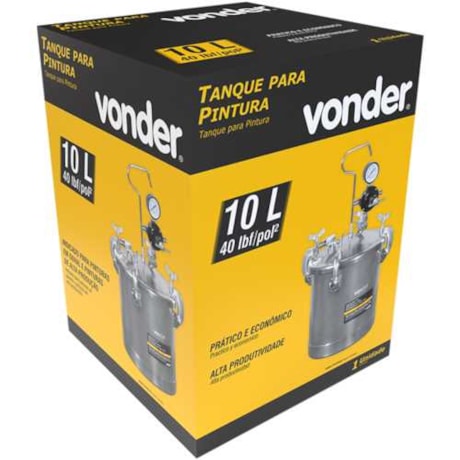 Tanque para Pintura 10 Litros sem Pistola 6220010026 VONDER-35f78693-47fb-42d3-b3e1-367bc4b5d0b5