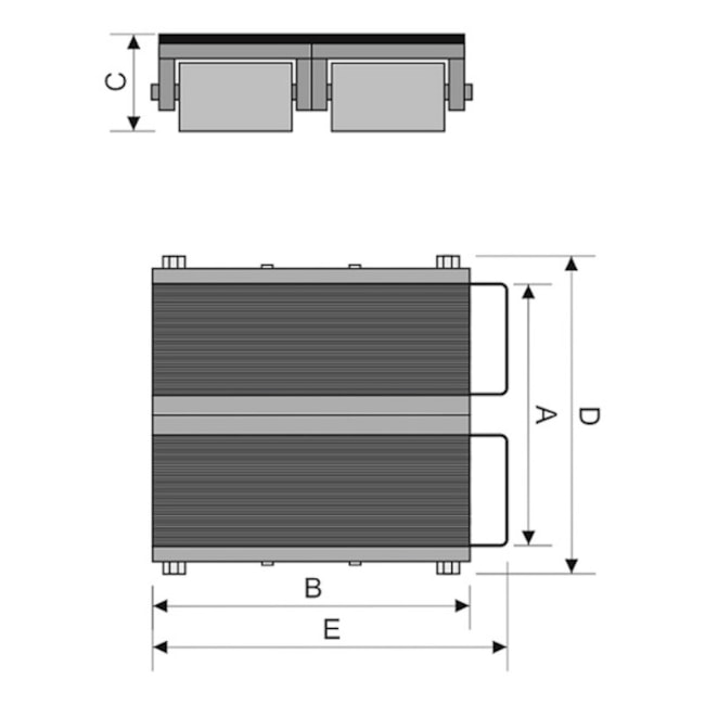 Tartaruga Traseira para Movimentação de Cargas de 6 Toneladas T6001 BOVENAU-938a3703-f393-4e1b-b2c9-006e919d9884