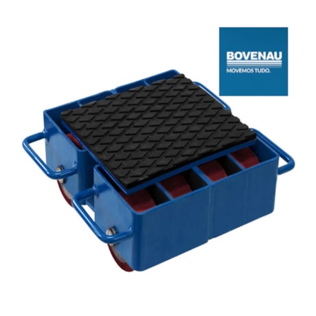 Tartaruga Traseira para Movimento de Carga 12T Rodas PU TN12001 BOVENAU-23b0514c-e8f5-477b-ad79-4a06c2612a1f