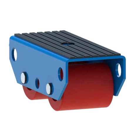 Tartaruga Traseira para Movimento de Carga 2T Rodas PU TN2001 BOVENAU-5126d254-75b9-4053-ad20-230d1e1366c0