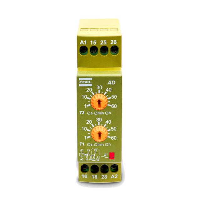 Temporizador Cíclico Regulável para Trilho DIN35 220V CA A2D COELMATIC-be376dda-a4c1-4275-aa43-ed5a2f06ed6c