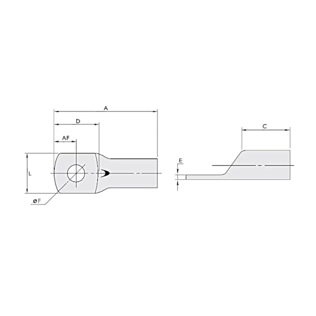 Terminal à Compressão 16mm² M6 TM-16-6 INTELLI-d85d796d-41ee-4b23-8e5d-325c98bc04f9