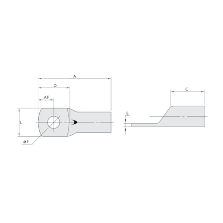 Terminal Compressão 50mm² M10 TM-50 INTELLI-956082b0-e3e7-4310-a0b9-dc3f162508ea
