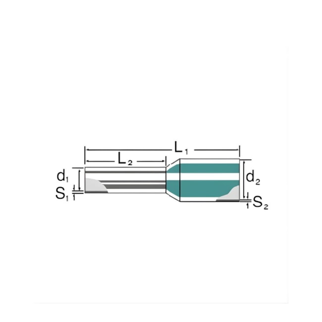 Terminal Ilhós H 0.50/14D BR para Stripax 9004280000 WEIDMULLER CONEXEL-87803af2-e095-4e65-8cd5-9835d6e54550