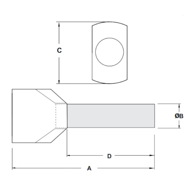 Terminal Pré Isolado Ilhós Duplo 2x0.75mm² 100 Peças TID-0.75-8 INTELLI-11e60a83-fdf3-4462-ae76-854855dae095