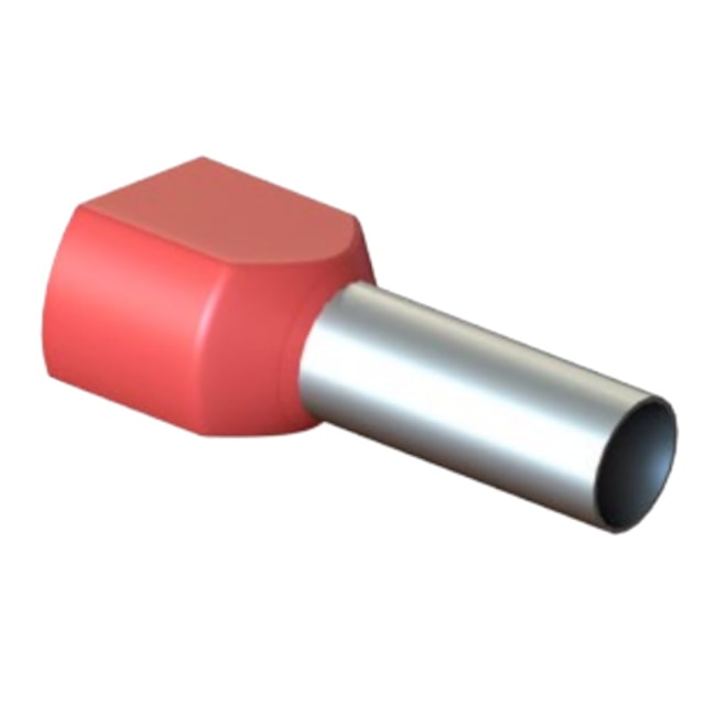 Terminal Pré Isolado Ilhós Duplo 2x1mm² 100 Peças TID-1-8 INTELLI-3a4be98f-0a35-4d6a-bee6-d94909582ab5