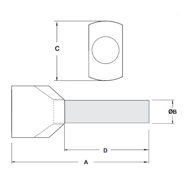 Terminal Pré Isolado Ilhós Duplo 2x2.5mm² 100 Peças TID-2.5-10 INTELLI-20a9c11b-c081-400a-85f2-b3a16538ee62