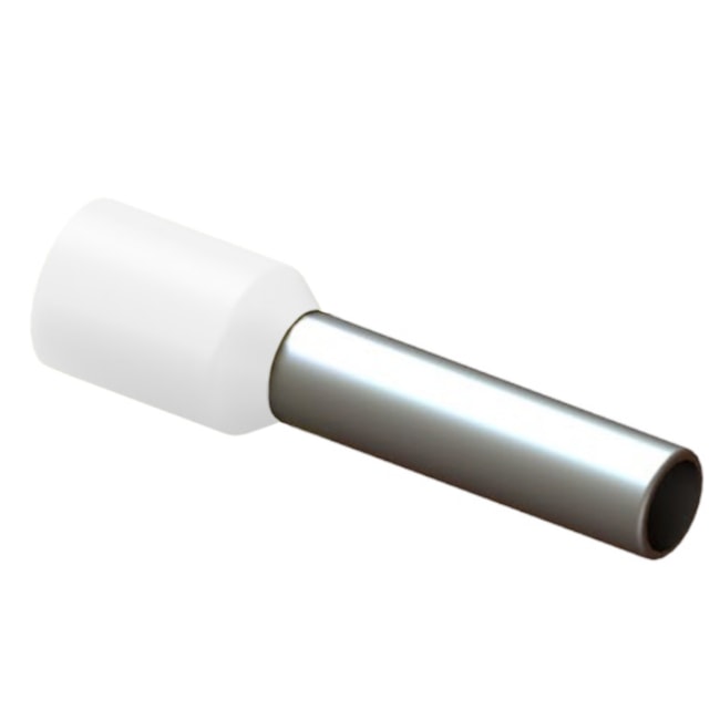 Terminal Pré Isolado Ilhós Simples 0.5mm² 100 Peças TI-0.5-8 INTELLI-deba65e2-7c08-4b7e-8150-ec41deef28b5