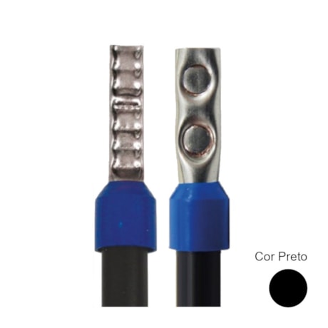 Terminal Pré Isolado Ilhós Simples 1.5mm² 100 Peças TI-1.5-8 INTELLI-a6f1d994-2b06-49e5-b652-cc40f3fef075