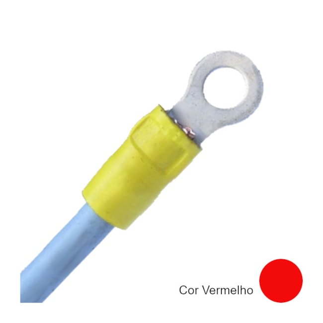 Terminal Pré Isolado Olhal 0,5 a 1,5mm² M5 100 Peças TPF-1.5-5 INTELLI-b7703d75-cf63-4579-98b3-c45c56e02794