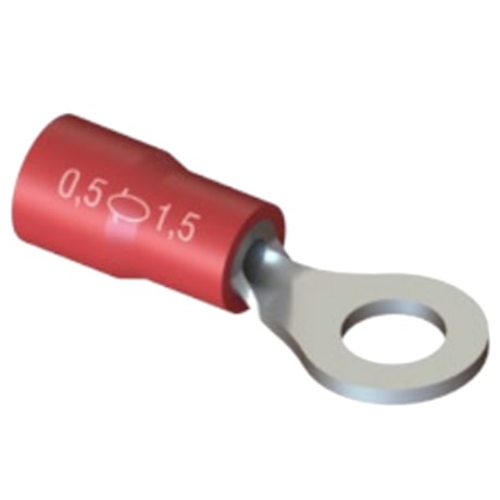 Terminal Pré Isolado Olhal 0,5 a 1,5mm² M5 100 Peças TPF-1.5-5 INTELLI-e092f019-17d0-4912-9a3f-63f1d6f94b56