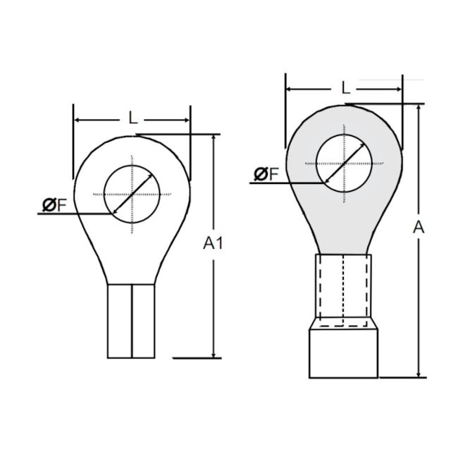 Terminal Pré Isolado Olhal 1,5 a 2,5mm² M5 100 Peças TPF-2.5-5 INTELLI-a0ae8136-ef65-4361-93b1-aa9cbf17829b